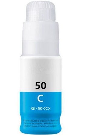 Canon Original GI-50C Cyan Ink Bottle (3403C001)